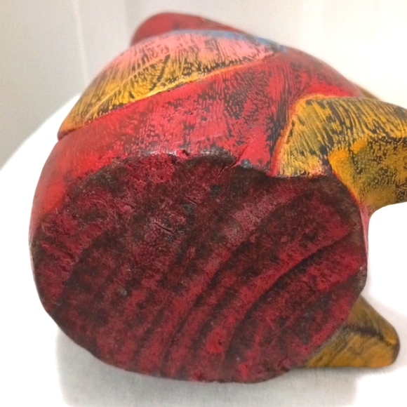 Bird Sculpture Figurine, Toucan from Thailand. 10" Tall - Picture 5 of 6